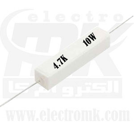 seramic resistor 10w 4.7k
