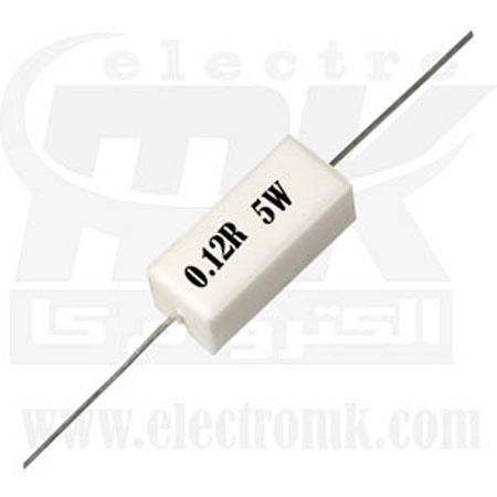 seramic resistor 5w 0.12R